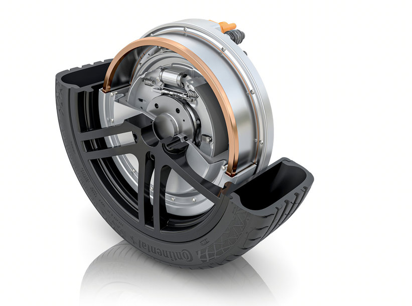 Continental and DeepDrive Develop Wheel Hub Drive with Integrated Brake